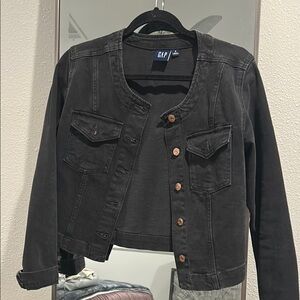 GAP Women's Black Denim Jacket